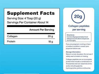 Vital Proteins Collagen Peptides unflavoured 284g