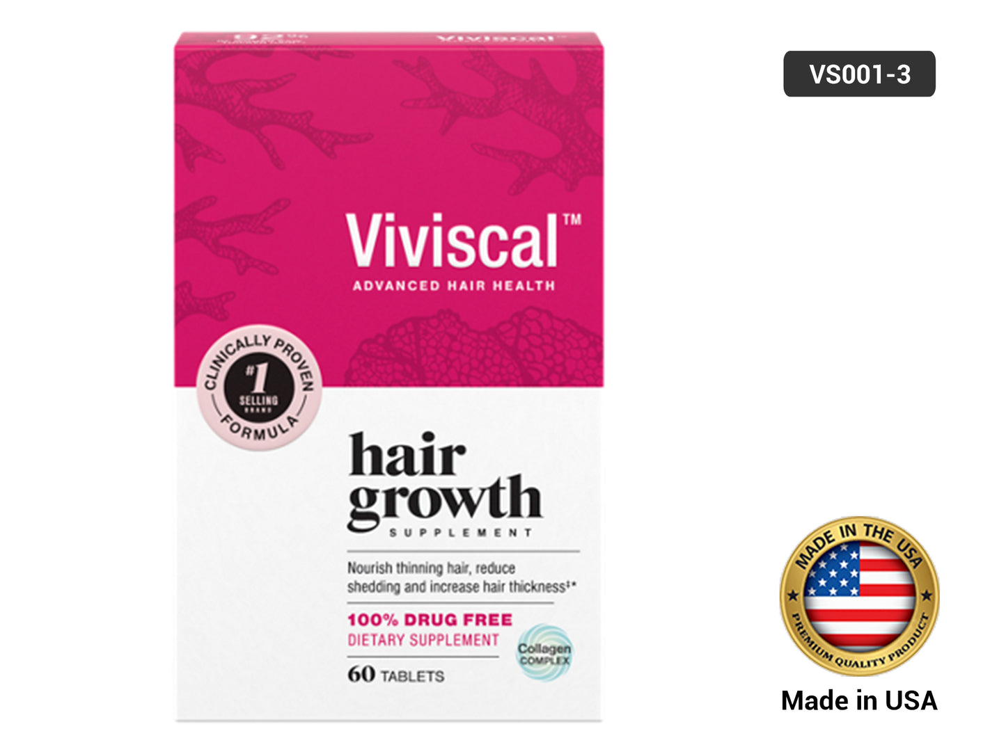 Viviscal Hair Growth Supplement 60 Tablets