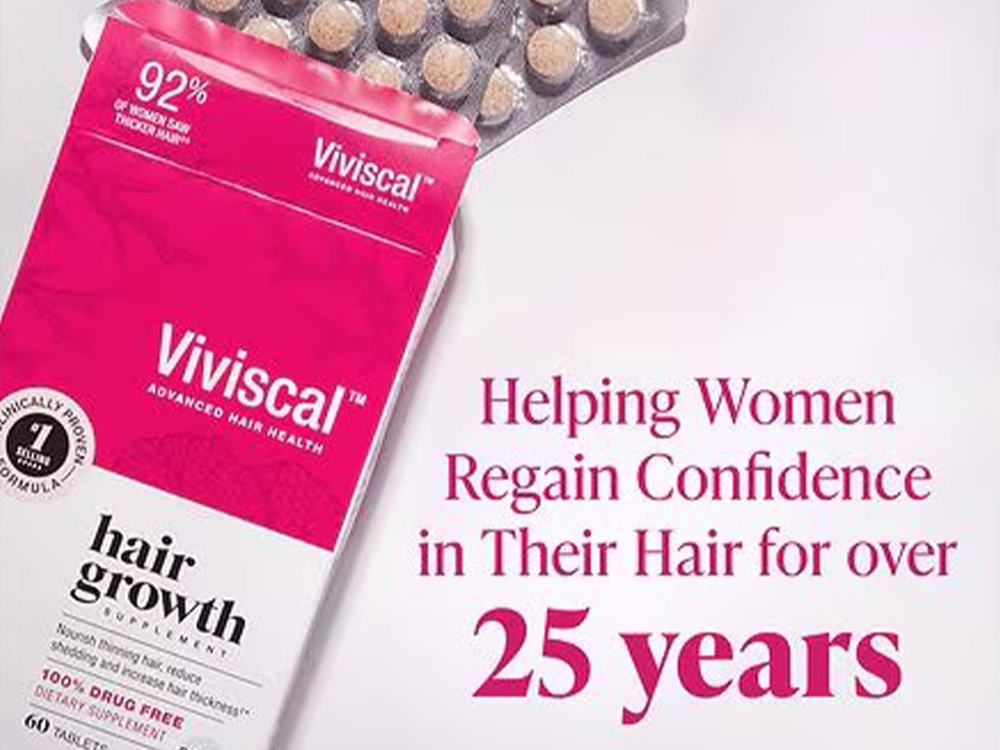 Viviscal Hair Growth Supplement 60 Tablets