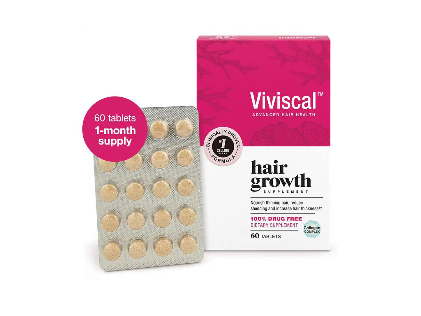 Viviscal Hair Growth Supplement 60 Tablets
