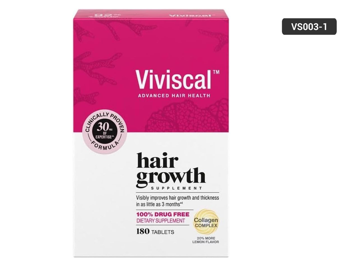 Viviscal Hair Growth Supplement 180 Tablets