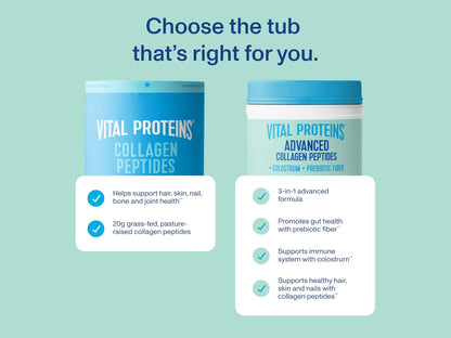 Vital Proteins Advanced Collagen Peptides + Colostrum + Prebiotic Fiber 5oz in Sri Lanka