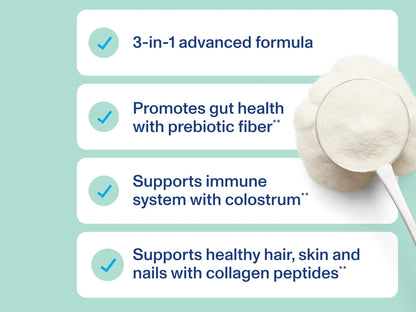 Vital Proteins Advanced Collagen Peptides + Colostrum + Prebiotic Fiber 5oz in Sri Lanka