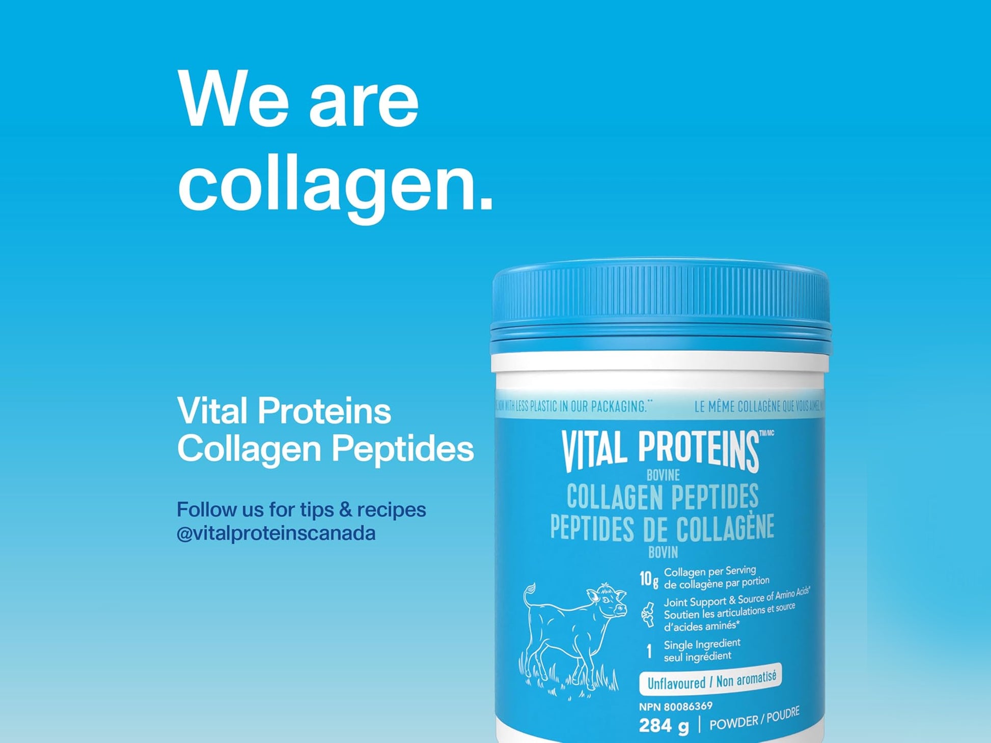 Vital Proteins Bovine Collagen Peptides 284g in Sri Lanka