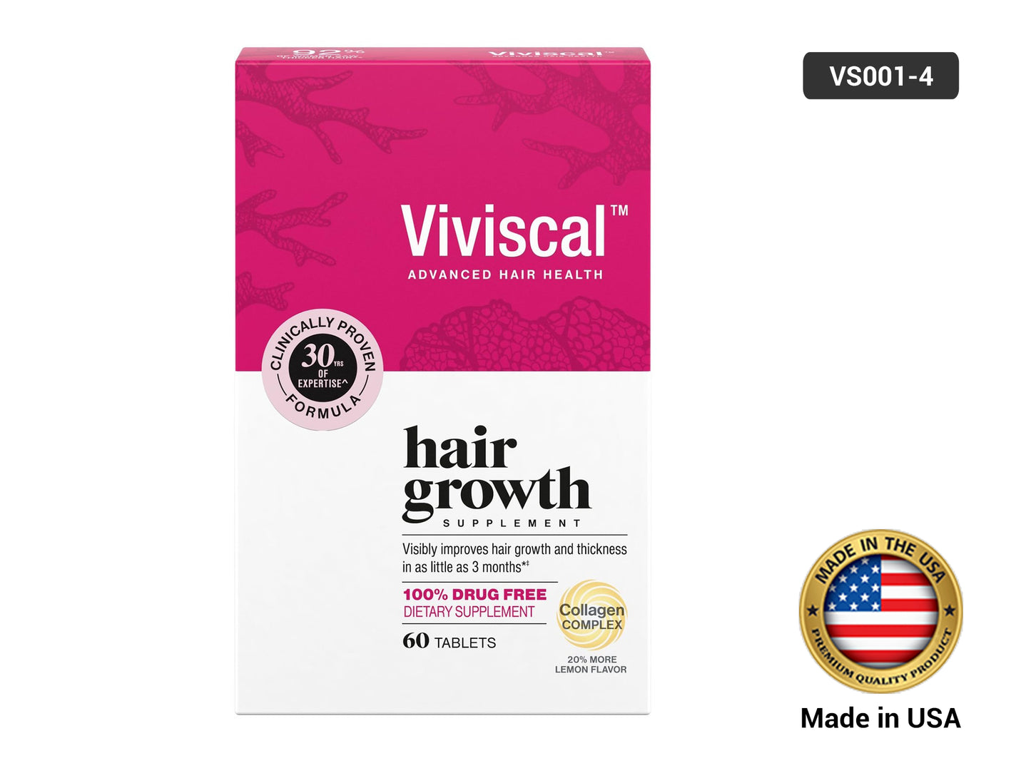 Viviscal Hair Growth Supplement for Women 60 Tablets in Sri Lanka at SupplementVault.lk