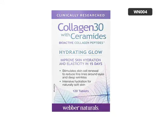 Webber Naturals Collagen30 with Ceramides 120 Tablets in Sri Lanka - SupplementVault.Lk