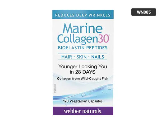 Webber Naturals Marine Collagen30 120 Capsules in Sri Lanka - SupplementVault.Lk