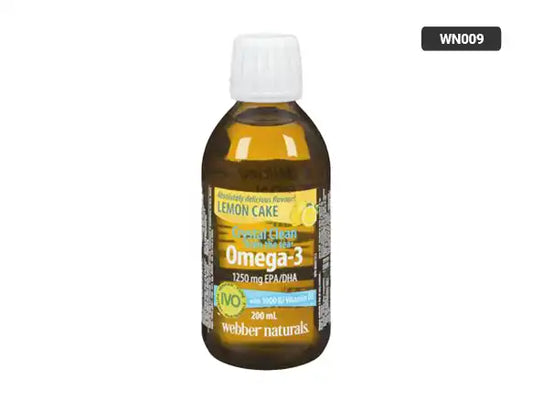 Webber Naturals Omega-3 Lemon Cake Flavor 200ml in Sri Lanka