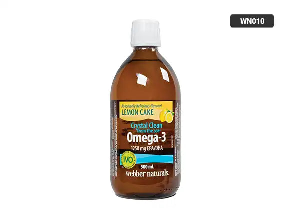 Webber Naturals Omega-3 Lemon Cake Flavor 500ml in Sri Lanka