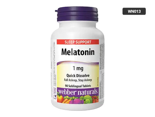 Webber Naturals Sleep Support Melatonin 1mg 90 Tablets in Sri Lanka