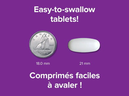 Webber Naturals Calcium Citrate 300mg High Absorption 120 Tablets