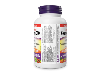 Webber Naturals Coenzyme Q10 Ultra Strength 400 mg  60 Softgels