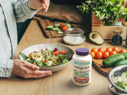 Webber Naturals Omega 3-6-9 1200 mg Fish, Flax & Borage 150 Softgels in Sri Lanka