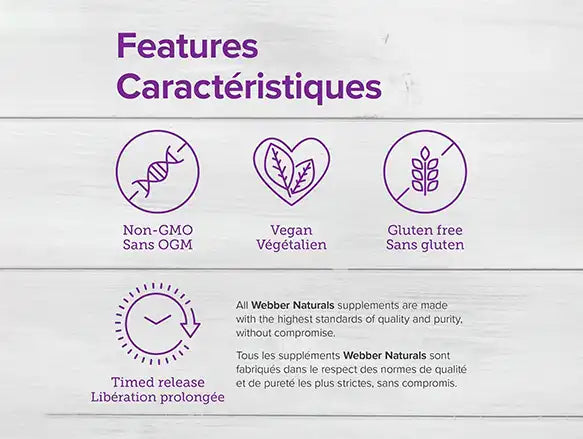 Webber Naturals Vitamin B12, Timed Release, 1200 mcg 80 Tablets in Sri Lanka